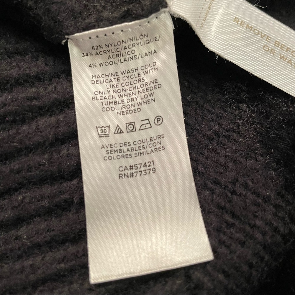 Ann Taylor Striped Fringe Sweater - Picture 8 of 8